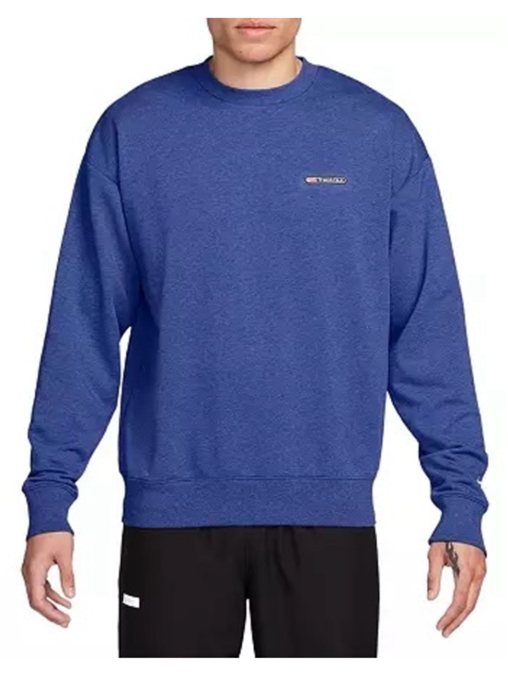 Men's Nike track club dri fit Sweatshirt, Size S, Blue